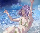 電子書籍や音楽配信用ジャケ写のカバーイラスト描ます 絵本のようなレトロ可愛い1枚絵をデザイン♡ イメージ4