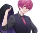 バストアップ：かっこいい男の子のイラスト制作します かっこいい男の子のオリジナルキャラクターを作りたい方へ イメージ1