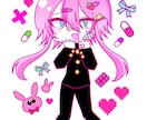 ポップで可愛いデフォルメイラスト描きます アクキーやアクスタ等にオススメ！アイコンや動画用にも！ イメージ4