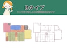 平面図をおしゃれで優しい手書きタッチに仕上げます 【先着５名様限定価格❗️】線画＋カラーセットでお得！ イメージ5