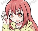 SNS用アイコン描きます 女の子のアイコンイラスト描きます！ イメージ2