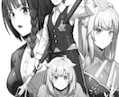 ソシャゲ系イラストで希望のキャラクターを形にします TRPGオリジナルキャラから二次創作、SNS用素材まで イメージ4