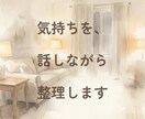 考えすぎてしまう気持ちを、電話で一緒に整理します アドバイスはせず、話しながら気持ちや考えを整理します イメージ1