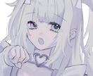 修正無償！目を惹く透明感のあるイラストを描きます アイコン、サムネイル、MV、グッズなど。早期納品や商用も！ イメージ5