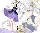 オリジナルのキャラクターデザインを作成します 活動者様向け、カラーラフ修正無制限、好きを詰め込む イメージ2