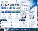 営業・提案資料を構成から作成します 箇条書きや既存資料から伝わる営業資料に仕上げます イメージ3