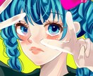 癖強！SNSで使えるかわいい人物アイコン描きます SNSで使えるイラストアイコンを絵描きます！商業利用可能。 イメージ3