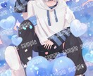 かわいい等身イラスト制作承ります アイコン、MVイラストに！心を込めて描かせていただきます！ イメージ2
