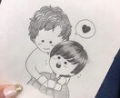 可愛いモノトーンイラスト書きます 好きを詰め込んだモノトーンイラストいかがですか？ イメージ8