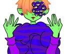 個性的なカワイイアイコンお届けします ポップでサブカルなイラスト！誰とも違うものをあなたへ！ イメージ2