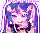 個性が伝わる！SNSアイコン描きます 表情と配色で“推せる”アイコン制作 イメージ5