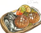 最速当日納品！食べ物のイラスト描きます リアルもキャッチーもおまかせください！(セット価格も！) イメージ9