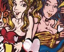 表情豊かなキャラクターとイキイキと描きます ご希望に合わせ仕上げまで丁寧に。用途やスタイルも柔軟に対応可 イメージ1