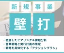 新規事業｜成功率を上げる営業戦略をサポートします 元SaaS役員が戦略と実行をゼロから徹底サポートします イメージ1