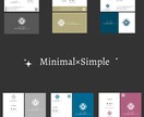 ミニマル×シンプル名刺・ショップカードを作成します 「目立つ」よりも、信頼され、覚えられる一枚を。 イメージ2