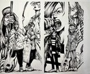アナログ画であなた好みの作品を仕上げます 白黒作品に興味ある方、似顔絵など イメージ8