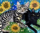 愛するペットの似顔絵を描きます ペットの絵が欲しい方・ペットとの死別により心を痛めている方へ イメージ2