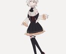 キャラクターの魅力が溢れる立ち絵を描きます キャラクターの全身立ち絵(ポーズあり)を描きます。 イメージ4