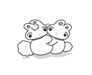 ゆる〜い、かわいい〜、SNSアイコン描きます アイコンをゆるゆるイラストに変えませんか？ イメージ6