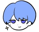 人物　ゆるかわ可愛いアイコン描きます 小さくてもビビッドなカラーとシンプル線画で印象的！ イメージ3