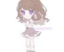 商用利用可：2〜3等身SDキャラを描きます 身長により頭身は若干変化します。パステルな塗りです。 イメージ2