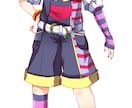 キャラクターの全身立ち絵を制作ます オリジナルキャラクター、Vtuber、UTAU等 イメージ2