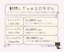 動物のデフォルメLive2Dモデル作ります イラスト作成からモデリングまでお任せください！ イメージ2