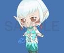 ミニキャラ(SD)アイコン【顔のみ／胸上】描きます 「顔のみ／胸上」構図のゆるかわアイコンを.☆.｡.:*・° イメージ7