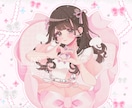 一枚絵・立ち絵・夢絵制作します 大人っぽいから可愛らしいまで 好みに合わせて制作します♪ イメージ5