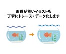 ロゴ・画像・手書きイラストをきれいにトレースします 3案でご提案・修正無制限でAIデータに変換いたします イメージ2
