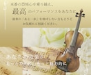 音楽家の本番力を高め力を発揮できるサポートをします 大事な本番で思うように実力が発揮できなくて自信が持てない人へ イメージ6