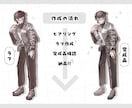 キャラクター立ち絵制作します IRIAM/ゲーム/TRPG/動画等…!!ポップに仕上げます イメージ2
