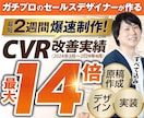 圧倒的実績！究極のセールスデザインLPを作成します セールスコピー×セールスデザインで作る究極のLPを丸投げ制作 イメージ1