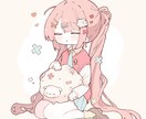 キュートな女の子描きます アイコンから一枚絵まで用途に合わせて描きます イメージ2