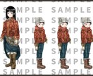 キャラクターデザイン、立ち絵描きます ゲーム用キャラクターデザイン、立ち絵 イメージ4
