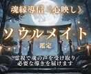 ソウルメイト霊視で魂の縁を結び直します 前世から続く魂の絆と再会の意味を霊視します イメージ1