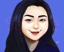 大人っぽいリアルな似顔絵描きます SNS用アイコンやプレゼントに！パッと目を引く似顔絵です。 イメージ3