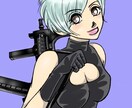 イラスト【背景なし・文字入れ不可】描きます アイコン・ヘッダー・Web小説の表紙用イラスト描きます！ イメージ1