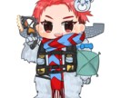 SNSで使えるミニキャラ描きます 可愛いイラストで柔軟に対応致します イメージ3