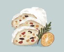 まるで絵本の世界。目を惹くフードイラスト描きます カフェ・お菓子屋さん必見。差がつくイラストです。 イメージ7