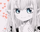 モノクロレトロ風イラスト描きます ちょっと懐かしい雰囲気のモノクロイラストです イメージ5