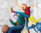 映画のジャケットのようなイラストを提供します あなたの中にある世界を、私の世界観で一枚の絵にします。 イメージ2