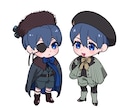 様々なテイストのイラスト描きます かわいいかっこいいお任せください イメージ6