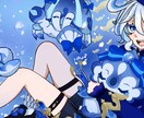 世界観を重視した目を引くイラスト制作します サムネイラストからsnsアイコン観賞用1枚絵描きます！ イメージ3