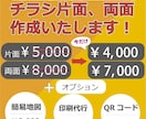 今だけ割引中！ターゲットに伝わるチラシ作成します 伝えたい内容を明確な文章と構成でデザインいたします イメージ1