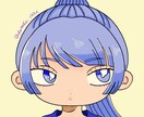 POPで可愛い似顔絵アイコン描きます 独特な雰囲気の可愛い似顔絵アイコンをメインに描きます！ イメージ1