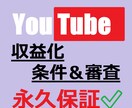 収益化保証&最高品質　チャンネルを収益化します Youtubeの収益化スタートパック！安心の達成保証 イメージ1