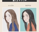 何気にプチプラのあやさんとお揃いになれます SNSアイコンやバナーなど優しいタッチで似顔絵を仕上げます。 イメージ4