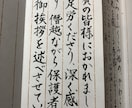 謝辞、ビジネスレター等、書道師範が代筆致します 高品質&低価格&最短3日発送！（料金は7円×文字数） イメージ9