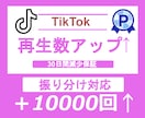 TikTok再生数＋10,000増やします TikTok再生回数の他にいいね数オプションもございます♪ イメージ5